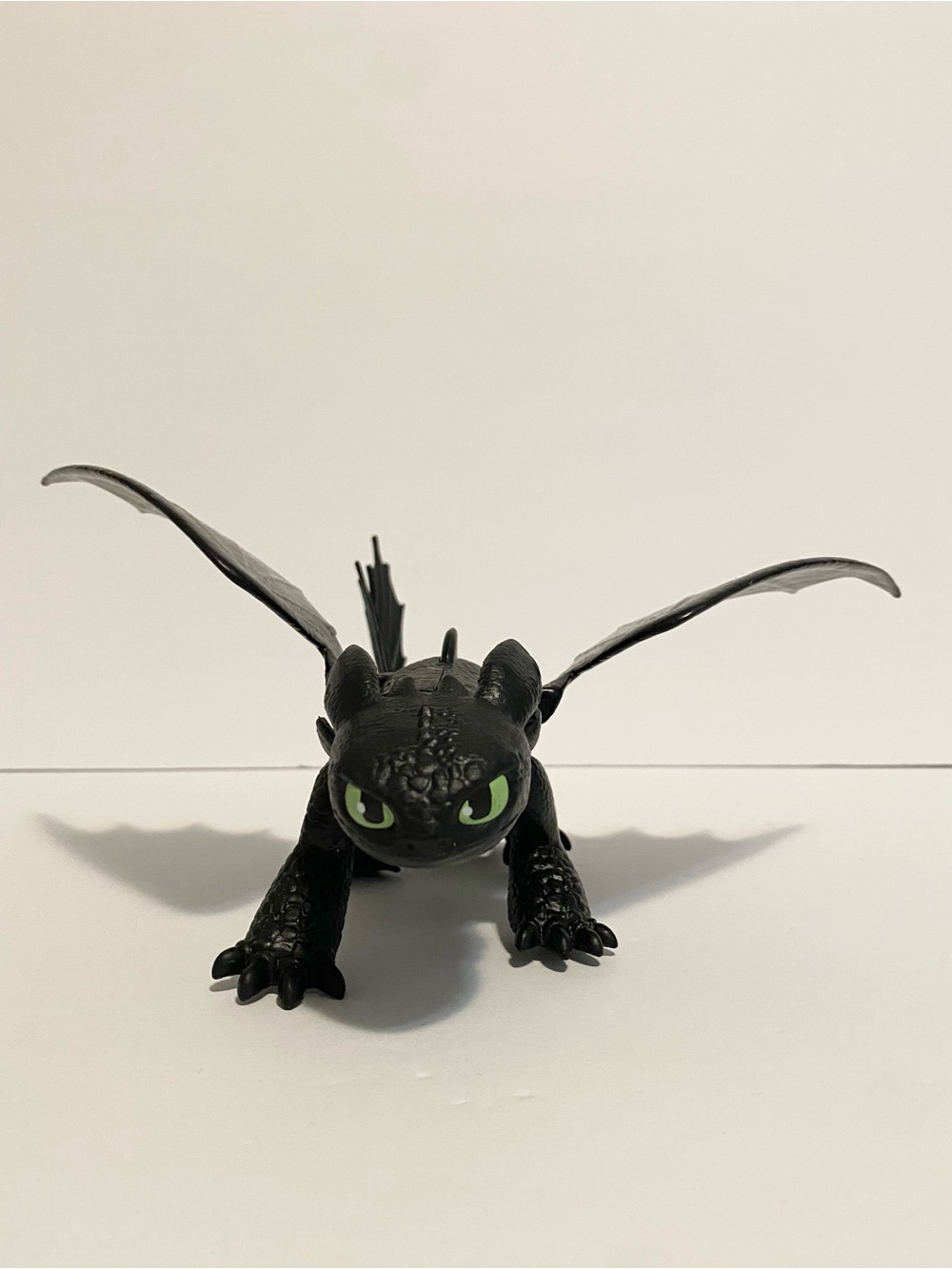 Dreamworks How to Train Your Dragon Toothless Night Fury Figure Toy 2018 8”
